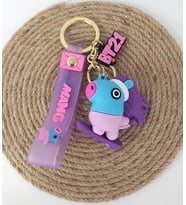 BTS Mang Silikon Anahtarlık Çanta Süsü Oyuncak Araba Süsü