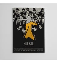 Kill Bill  Mini Kanvas Tablo