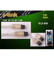 S-link SLX-999 1.5mt 9-9 1394 Firewire Gold Kablo