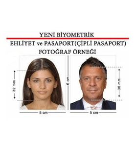 5x6 Biometrik Fotoğraf