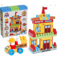 Eğitici Oyuncak Benim İlk Okulum 60 Parça Lego Seti Yapı Oyuncakları