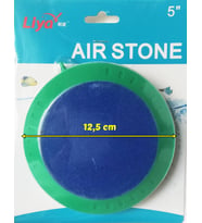 Liya Air Stone Disk Yuvarlak Akvaryum Hava Taşı 12.5cm