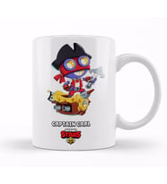 Brawl Stars Captaın Carl Kupa Bardak Porselen