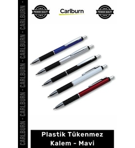 Özel Üretim Logo Baskılı Promosyon Kurumsal Ofis Kırtasiye Okul Şık Plastik Tükenmez Kalem Mavi