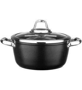 Leggno Mst2828Dt24Bk Master Tıtanıum Tencere Siyah 24Cm 