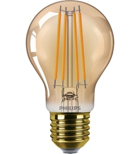 LEDclassic E27 lamba, altın, 40 W yerine geçer, sıcak beyaz (1800 Kelvin), dekoratif lamba