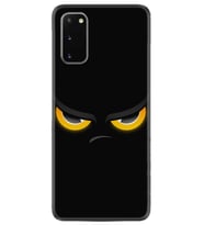 Samsung A02S A03S A10 A12 A13 A21S A22 Kılıf Desenli Silikon Black Eyes 1644