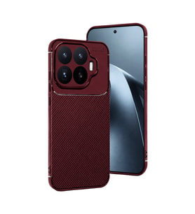 Xiaomi Mi 17T Auto Focus Karbon Kapak - Bordo
