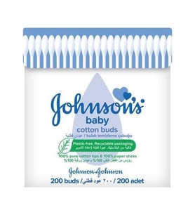 Johnsons Baby Kulak Temizleme Çubuğu 200 Adet
