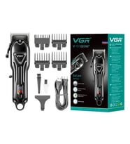 VGR V-051 Profesyonel Şarjlı Saç Kesme Makinesi - 300 Dakika Kesintisiz Güç & Seramik Bıçak