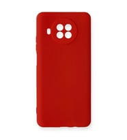 Xiaomi Mi 10t Lite Kılıf Nano İçi Kadife Silikon - Kırmızı