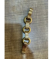 13X3 CM ALTIN SARI GİYİM ÇANTA HOBİ DİKİŞ AKSESUARI