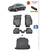Opel Astra H 2004-2013 Yılları Arası Uyumlu 3D Havuzlu Paspas ve Bagaj Havuzu Seti ASMA KOKU VE NUMARATÖR HEDİYELİ