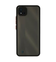 Realme C11 2021 Kılıf Montreal Kapak - Siyah
