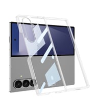 Samsung Galaxy Z Fold 7 Kılıf Full Camlı Şeffaf Kapak