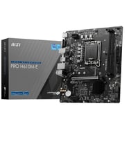 MSI Pro H610M-E 5600MHz (OC) DDR5 Soket 1700 M.2 HDMI VGA mATX Anakart