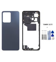 Xiaomi Redmi NOTE 12 - 4G - FULL KASA Arka Kapak Takım SİYAH - TAMİR SETİ