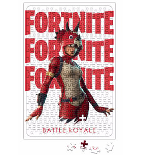 Fortnite Tricera Top Puzzle 240 Parça Yapboz