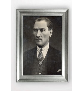 Gümüş Çerçeveli Atatürk Tablo a233