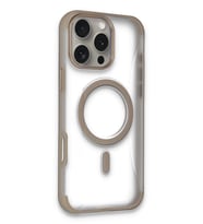 Pilelistore   iPhone 16 Pro Max Hilton Magsafe Kapak - Gold
