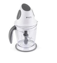 King Mix 4 Bıçaklı Doğrayıcı Çift Bıçaklı Doğrayıcı Rondo  K-761 (Siyah)