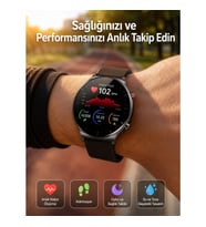 Mey İthalat® Çok Fonksiyonlu Akıllı Saat Bluetooth Bağlantılı Çağrı Cevaplayabilen Uzun Pil Ömrü Yen