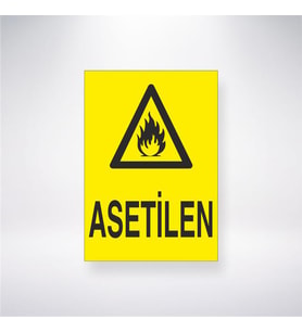 Asetilen 21x28 Arkası Yapışkanlı Levha