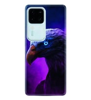 Vivo V30 Kılıf Silikon Desen Özel Seri Kartal 1622
