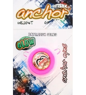 Anchor Melek Gözü [ Glowlu ] Pembe-200 Gr