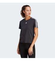 Adidas Tr-Es 3S Kadın T-shirt (Siyah)