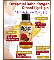 Rahatlatıcı Gevşetici Vanilya Gül Jojaba Tropikal Kokulu Masaj Yağı