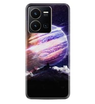 Vivo Y35 Kılıf Silikon Desen Özel Seri Super Planet 1797