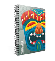 GIPTA TIKI NOTES SPİRALLİ KARTON KAPAK A4 100 YP ÇİZGİLİ DEFTER