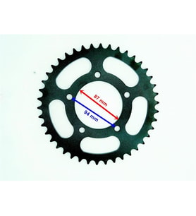 SUZUKİ İNAZUMA ARKA DİŞLİ 520-42T İÇ 87 mm 5 DELİKLİ IND