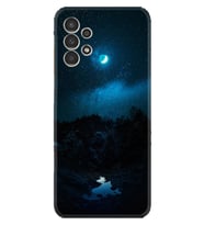 Samsung Galaxy M14 Kılıf Silikon Desen Özel Seri Gece 1633