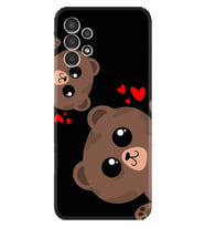 Samsung Galaxy M14 Kılıf Silikon Desen Özel Seri Love Animals 1780