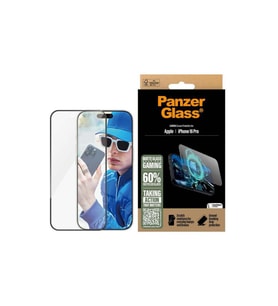 PanzerGlass iPhone 16 Pro Gaming UWF Ekran Koruyucu (Şeffaf)