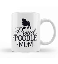 Poodle Mom 013 Kupa Bardak Porselen