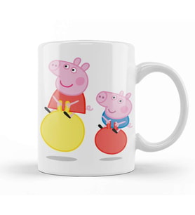 Peppa Pig 03 Kupa Bardak Porselen