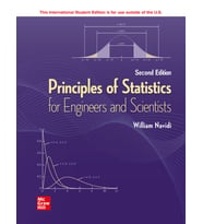 Ise Principles Of Statistics For Engineers And Scientists