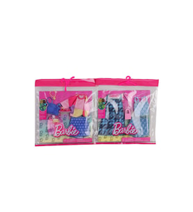 GWF04 Barbie'nin Kıyafet Koleksiyonu 2'li Paketler / +3 yaş