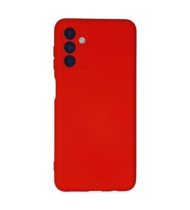 Samsung Galaxy A04s Kılıf Nano İçi Kadife Silikon - Kırmızı