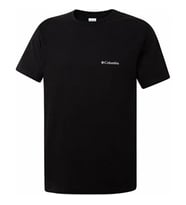 Columbia Cs0282 Csc M Basic Sm Logo Brushed Ss Tee Erkek T-shirt (Siyah)