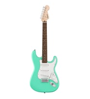 Squier 0379600549 Debut Stratocaster Elektro Gitar (Sea Foam Green)  Deniz Köpüğü Yeşili Hafif Gövde ve Rahat Çalım