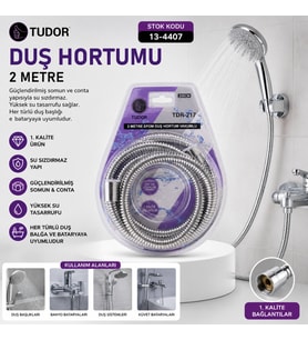 Duş Hortumu 200CM Vakumlu Ambalaj