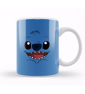 Cute Stitch Kupa Bardak Porselen