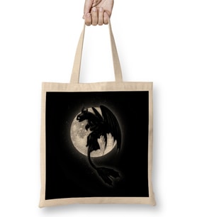 Moonlight Dragon-1 Bez Çanta Uzun Saplı