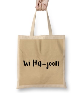 WISH Stock TO THE MON Bez Çanta Uzun Saplı