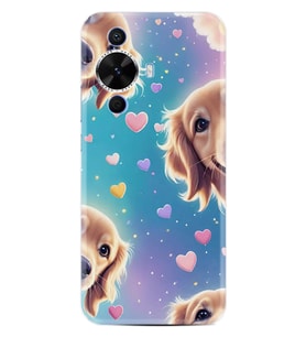 Huawei Nova 12S Kılıf Boutique Baskılı Resimli Kalp ve Köpek Pcode -034