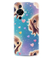 Huawei Nova 12S Kılıf Boutique Baskılı Resimli Kalp ve Köpek Pcode -034